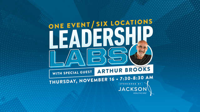 Leadership Labs with Arthur Brooks