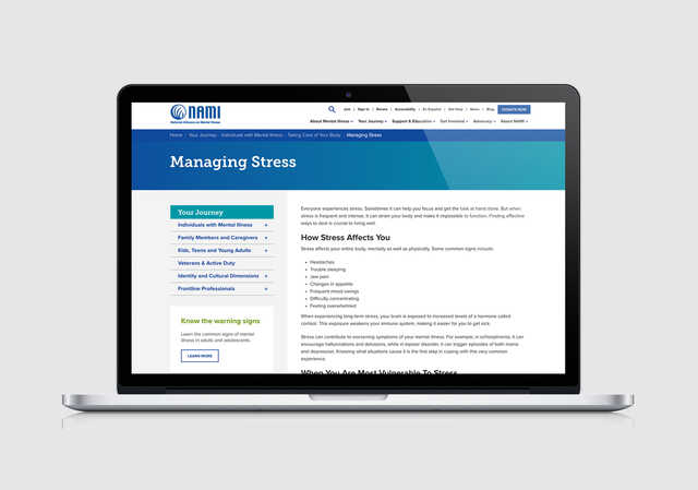 how stress affects you article from nami