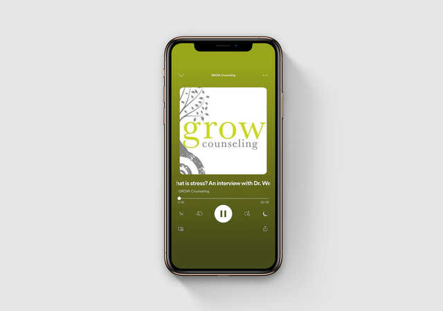 what is stress podcast from grow counseling