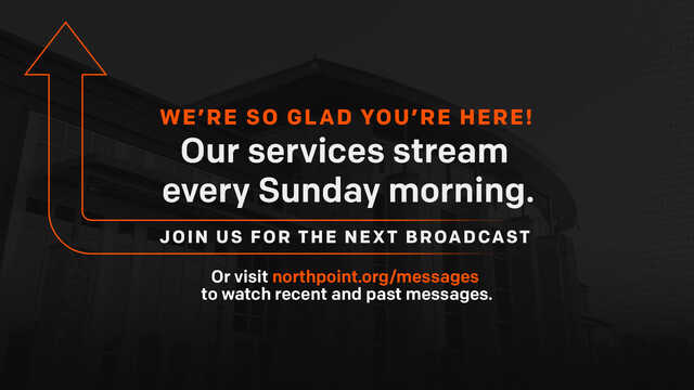 our services stream every sunday morning
